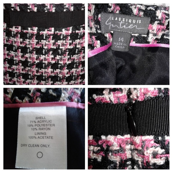 👩‍💻 Classiques Entier Tweed Skirt - Nordstrom's - NWOT 👩‍💻 - Picture 5 of 6